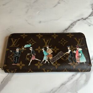 RARE Louis Vuitton Illustre Zippy Wallet